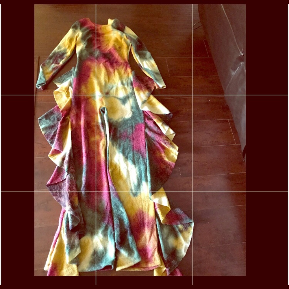 Tie Dye Pants Jumpsuit